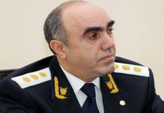 Заявление от генпрокурора  по поводу Орхана Зейналова